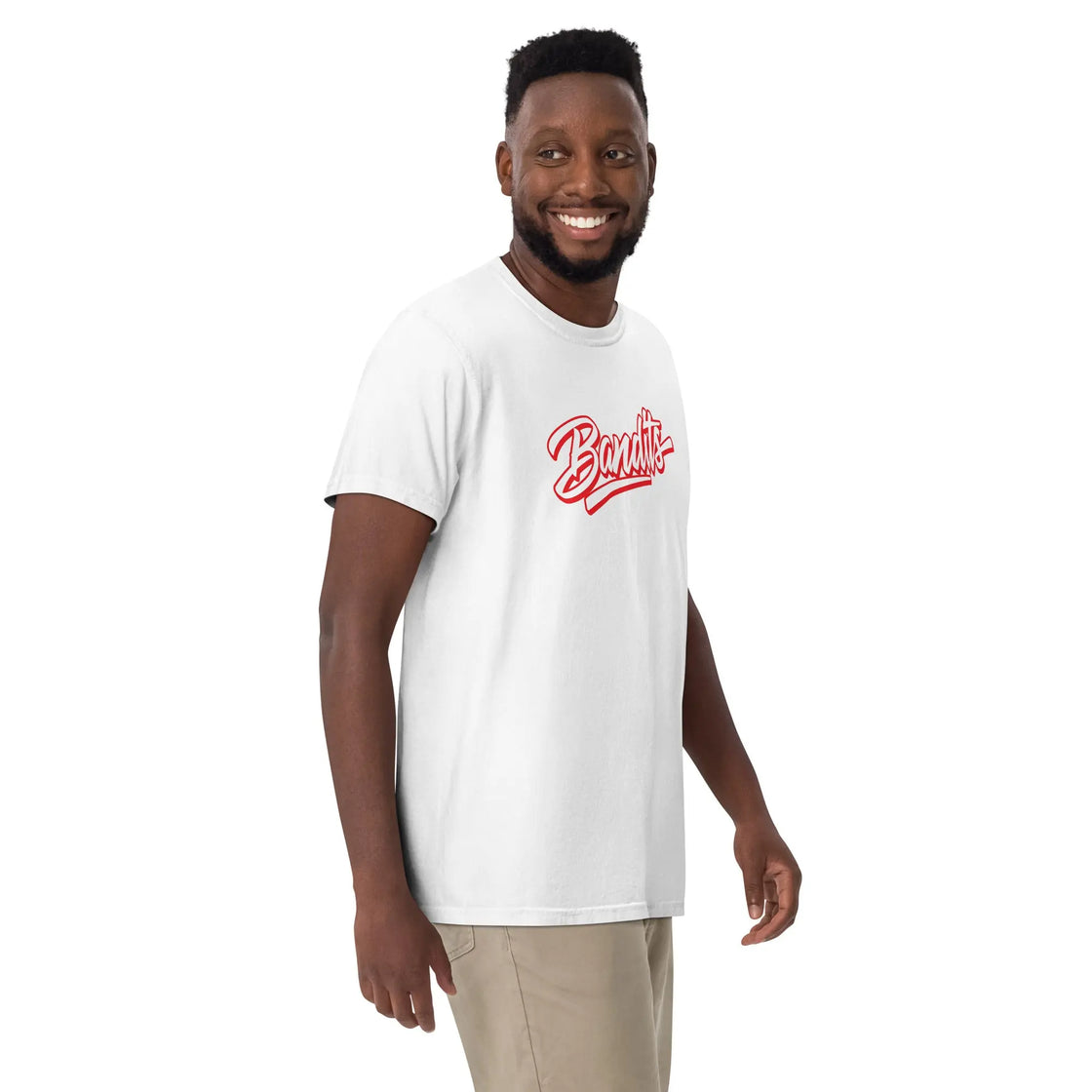 BANDITS White & Red T-Shirt